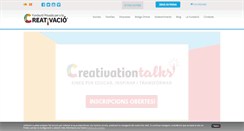 Desktop Screenshot of fundaciocreativacio.org